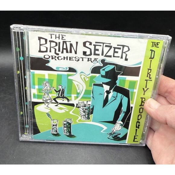 The Brian Setzer Orchestra The Dirty Boogie CD 1998 Rockabilly EC! -D - Picture 1 of 4